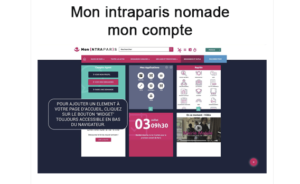 Présentation du portail Intranet Paris